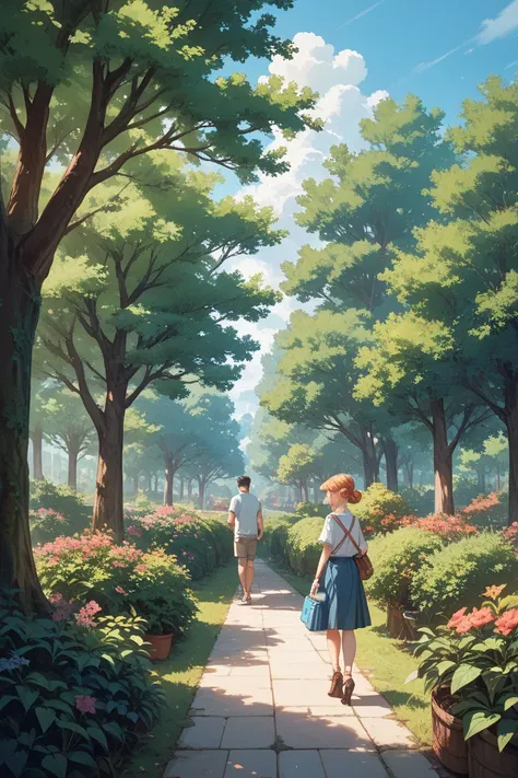 planting trees 、Square、 adults and kids、Environmental Learning、soft touch
