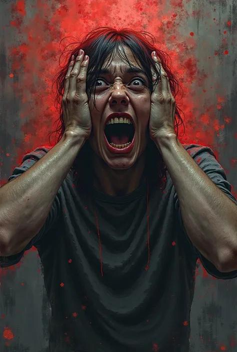 Something that expresses panic and anxiety
