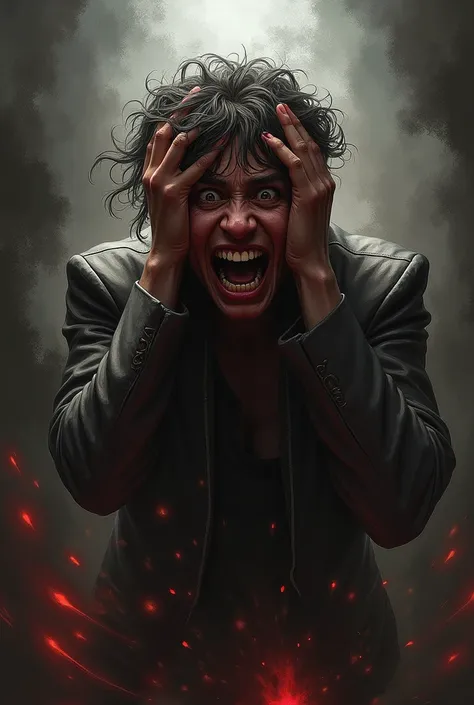 Something that expresses panic and anxiety
