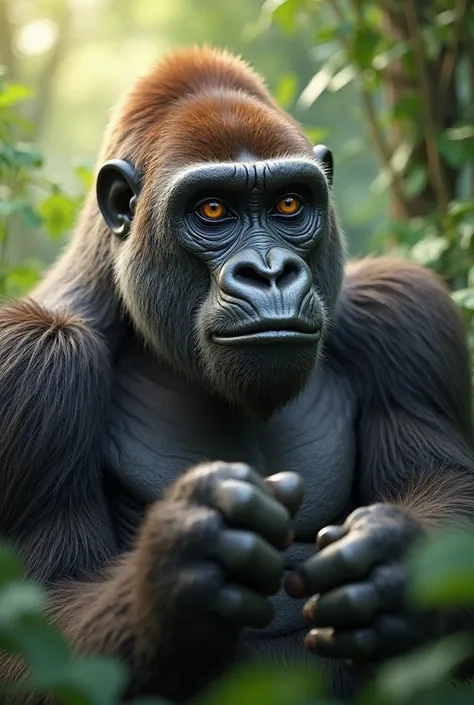 Gorilla delivers a video greeting