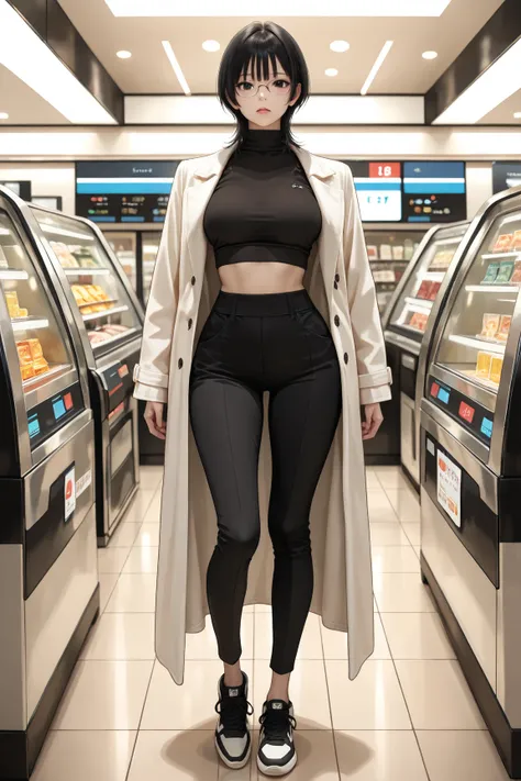 คุณภาพสูง, ภาพถ่ายระดับมาสเตอร์พีซ, ความละเอียดระดับ 8K, 1 girl, tall female 180cm, slim waist, long legs, C-cup breasts, perfec...