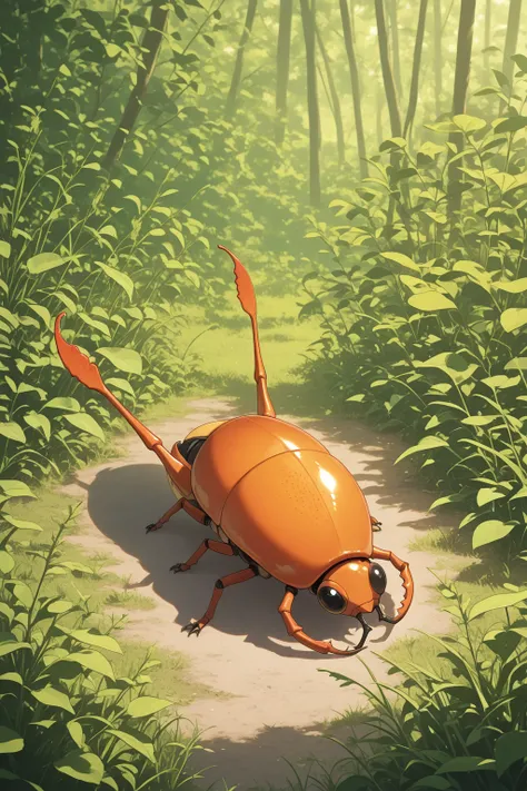 A master piece, make a beetle