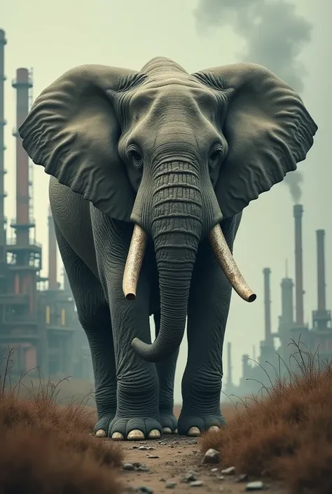 Elephant personifies Petro 