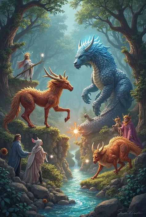League of magical creatures
