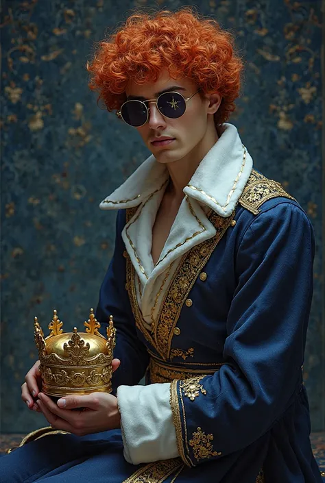 The I like the predominant colors of blue gold white, black and red. The title is the prince's pleasure that the genres are dark...
