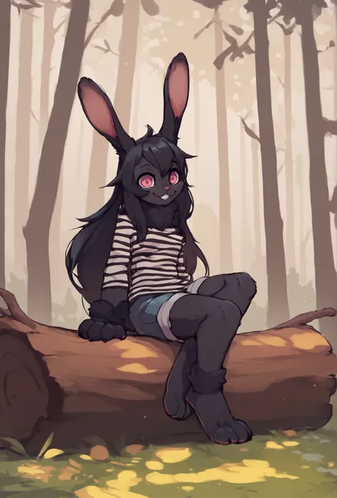 score_9, score_8_up, score_7_up, score_6_up, score_5_up, score_4_up, outdoors, forest, sitting on a log, source_furry BREAK
 <lo...