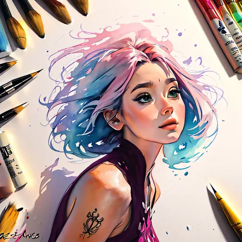 aquarela e pintura: crie designs em estilo aquarela ou pintura, offering an artistic and smooth aesthetic. essas estampas podem ...