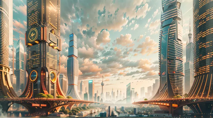 enter a fascinating vision of the future through captivating futuristic images of the city of shanghai. the towering giant skysc...