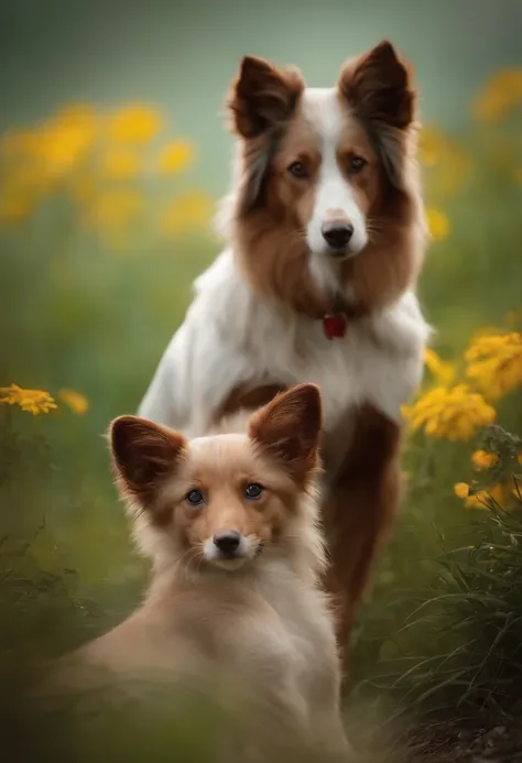 trinta animais juntos, realista