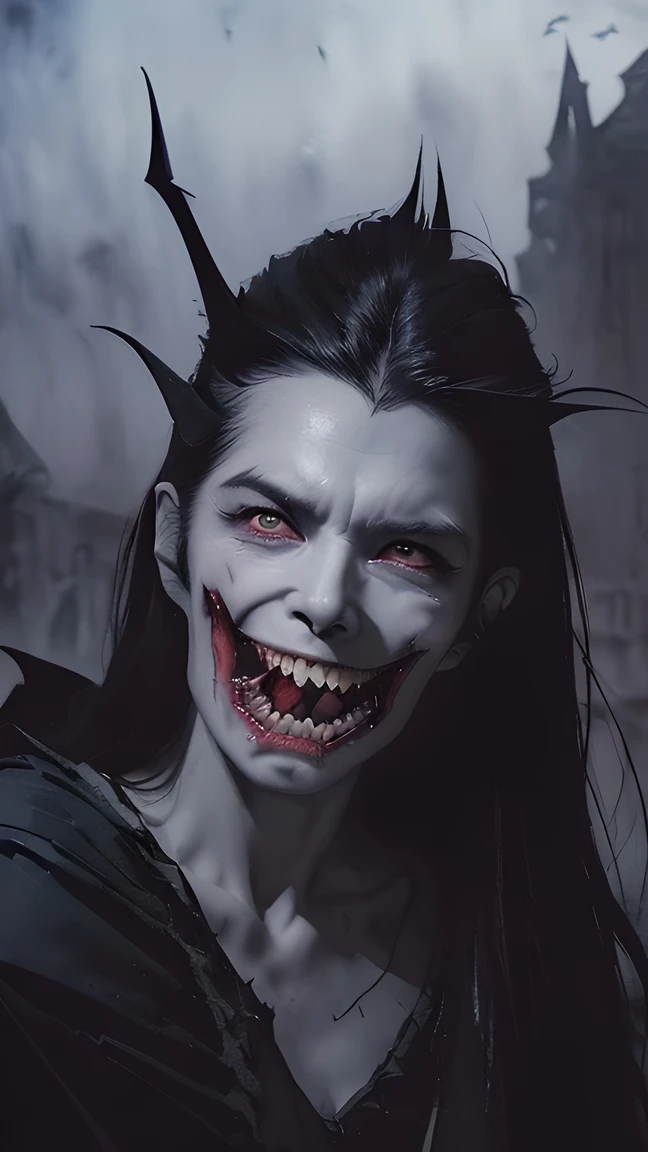 ( top quality , high resolution:1.2),( dark ,threaten:1.1),( Sadness :1.1), ( Devils Themes :1.5),( dark horror theme:1.5),(Thr...